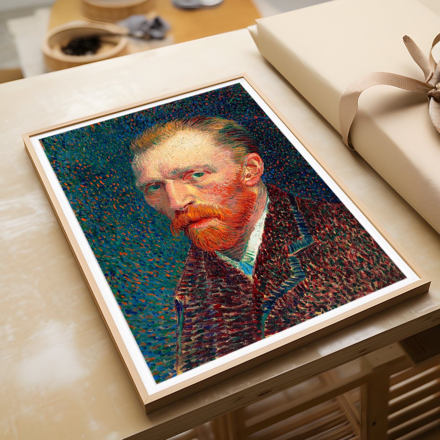 Vincent van Gogh's Self-Portrait - Iconic Post-Impressionist Art Print