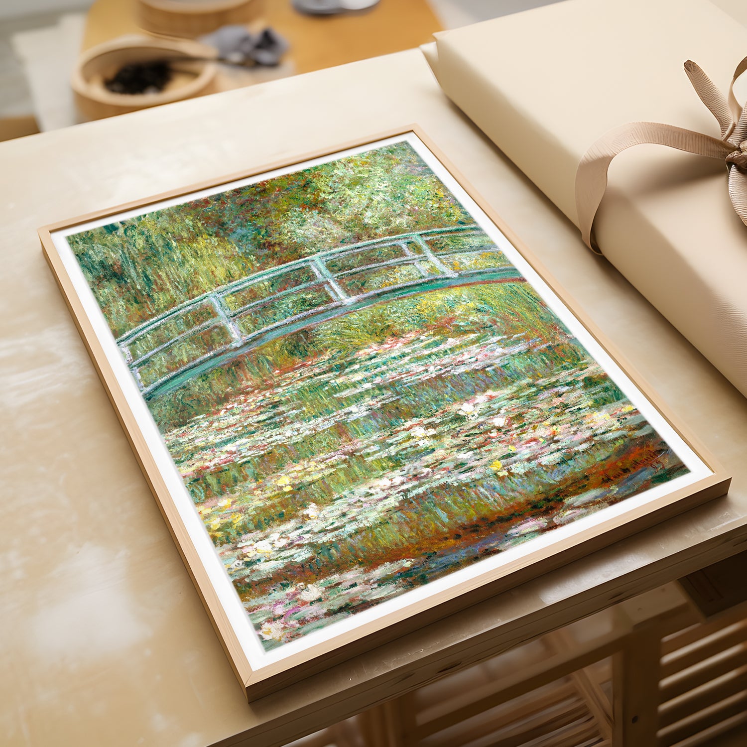 Monet’s Japanese Bridge - Iconic Impressionist Art Print