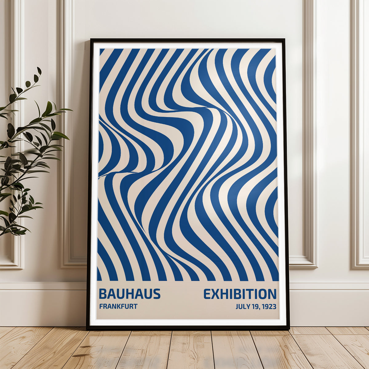 Bauhaus Exhibition Poster - Frankfurt 1923 - Iconic Vintage Art Print