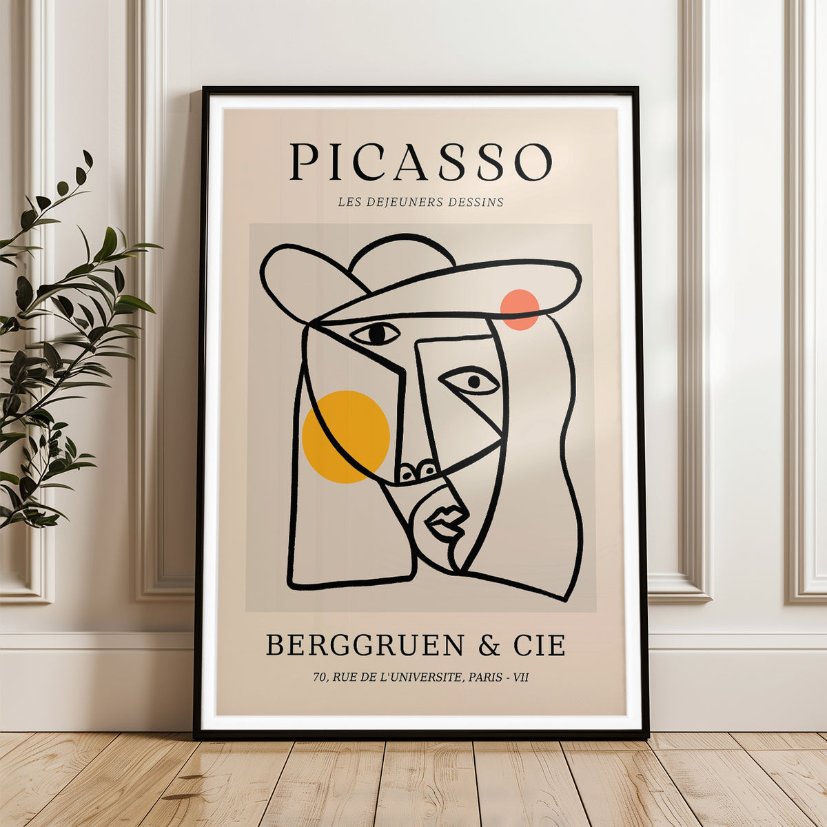 Picasso's Les Dejeuners Dessins - Iconic Modernist Art Print