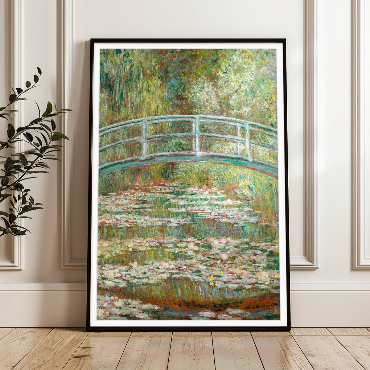 Monet’s Japanese Bridge - Iconic Impressionist Art Print