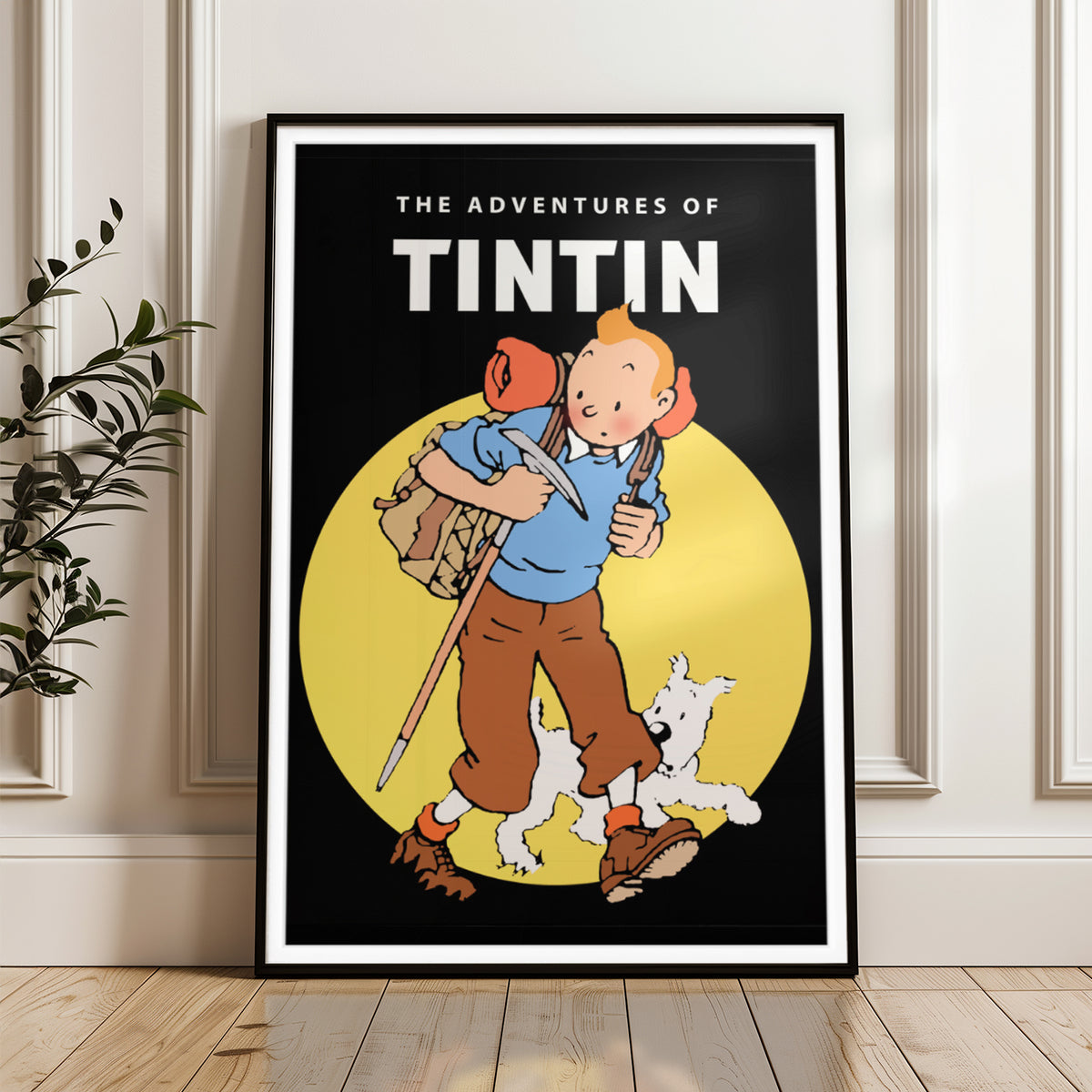 The Adventures of Tintin - Classic Comic Art Print