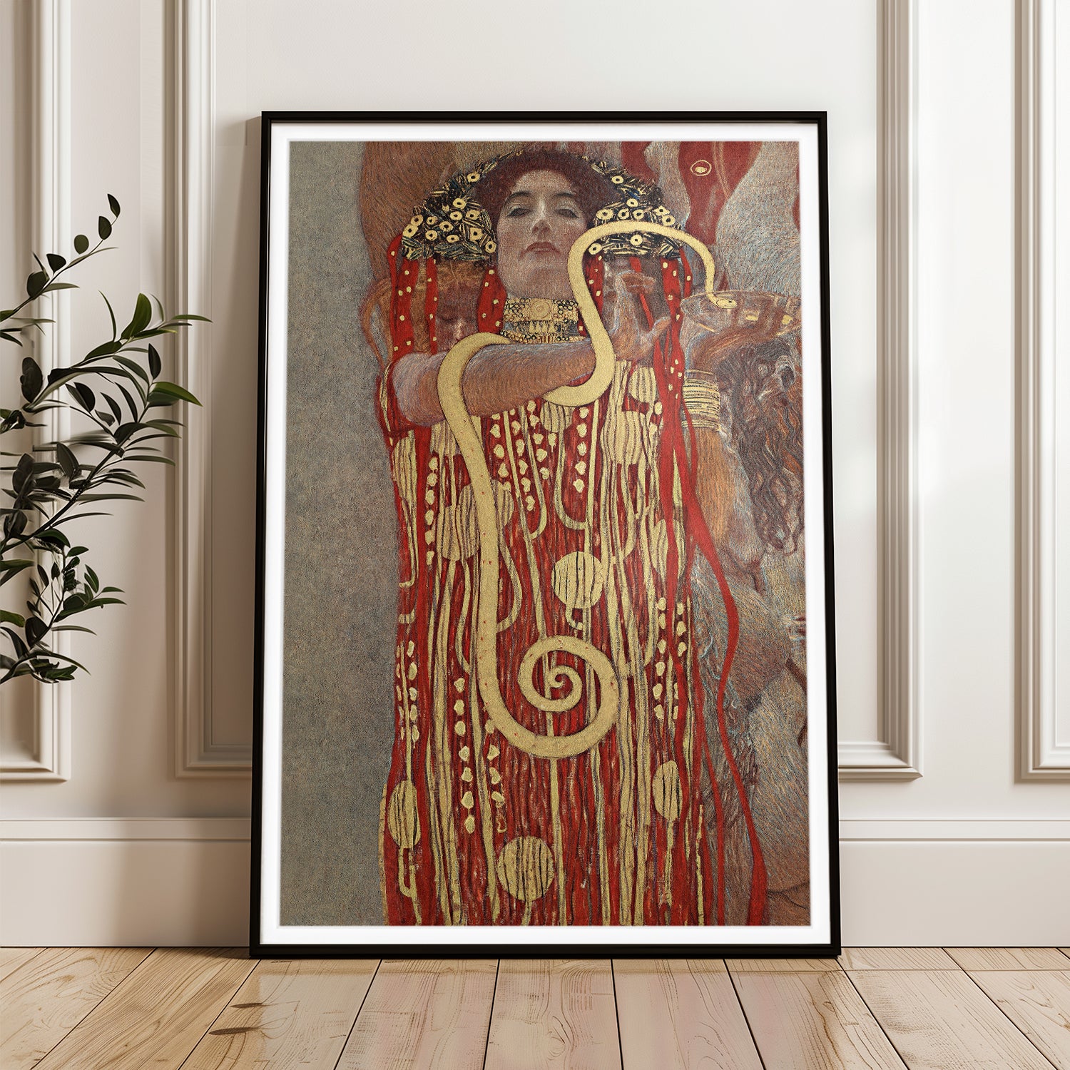 Gustav Klimt's Hygieia (1907) - Iconic Art Nouveau Print