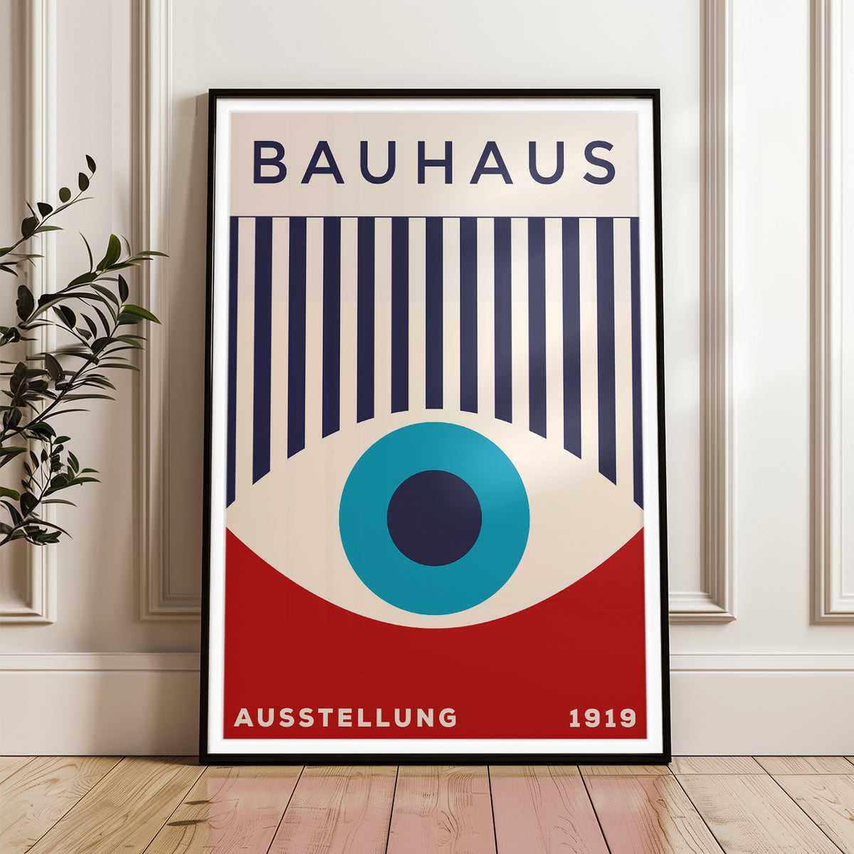 Bauhaus Ausstellung 1919 - Iconic Modernist Art Print