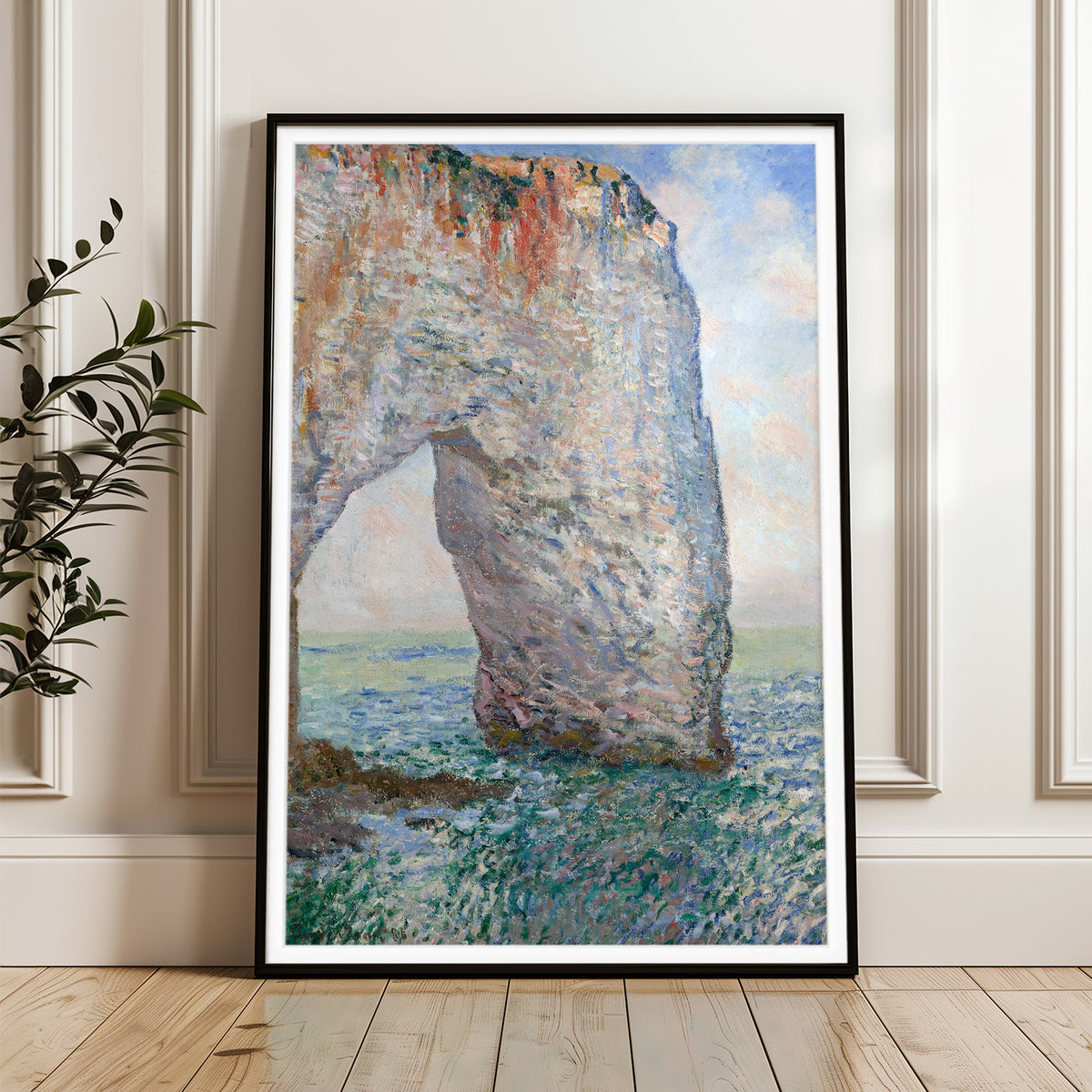 The Manneporte near Étretat (1886) by Claude Monet