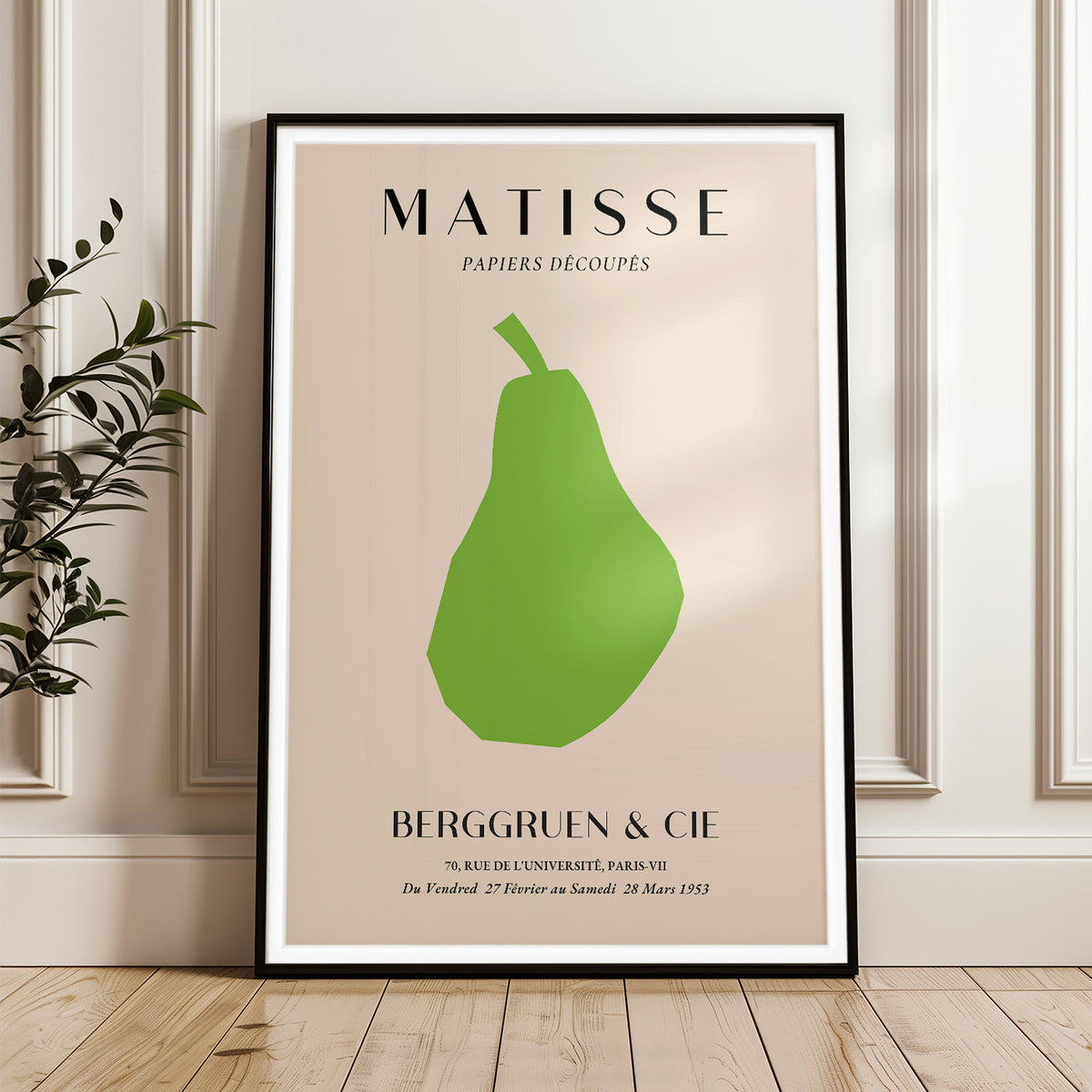 Henri Matisse - Papiers Découpés Art Print