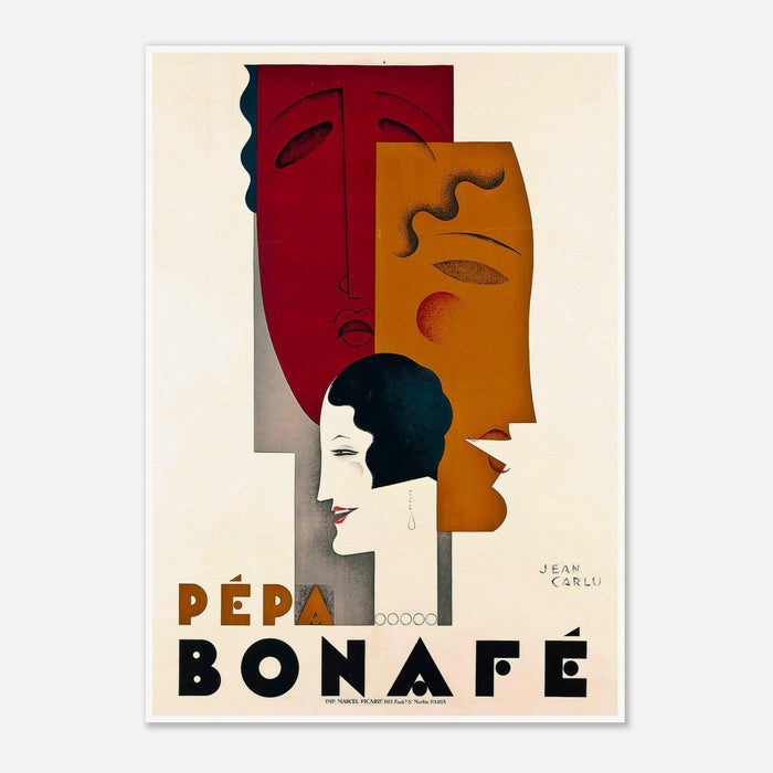 Pepa Bonafe by Jean Carlu Art Deco Poster - High Quality