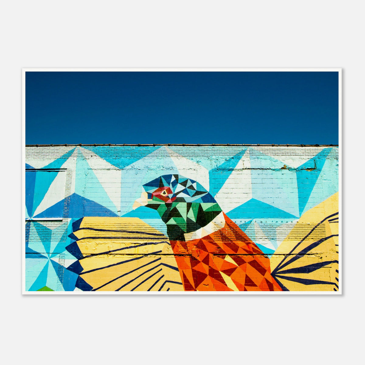Detroit Wall Art | Colourful Bird