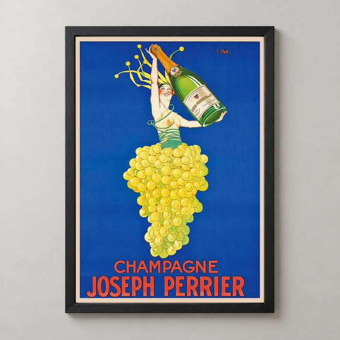 Joseph Perrier Vintage Champagne Advertising Poster