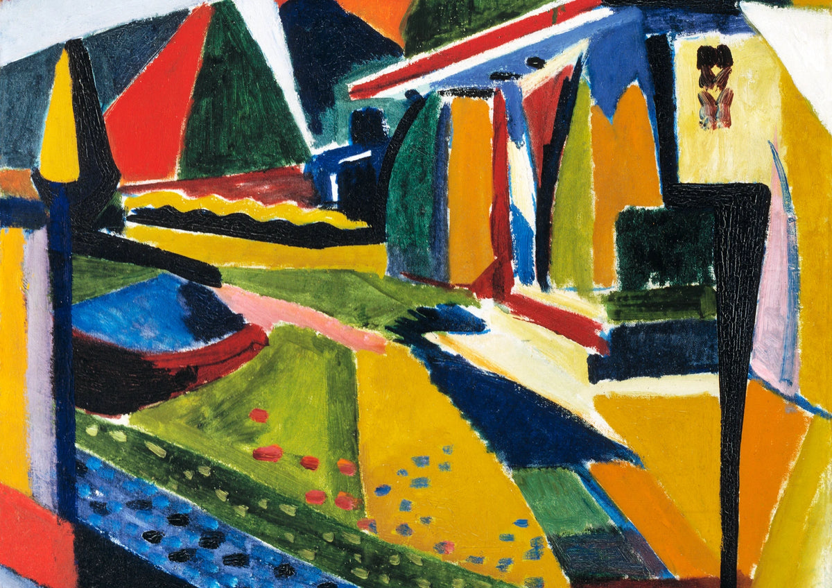 Angular Landscape — borderless A-series artwork