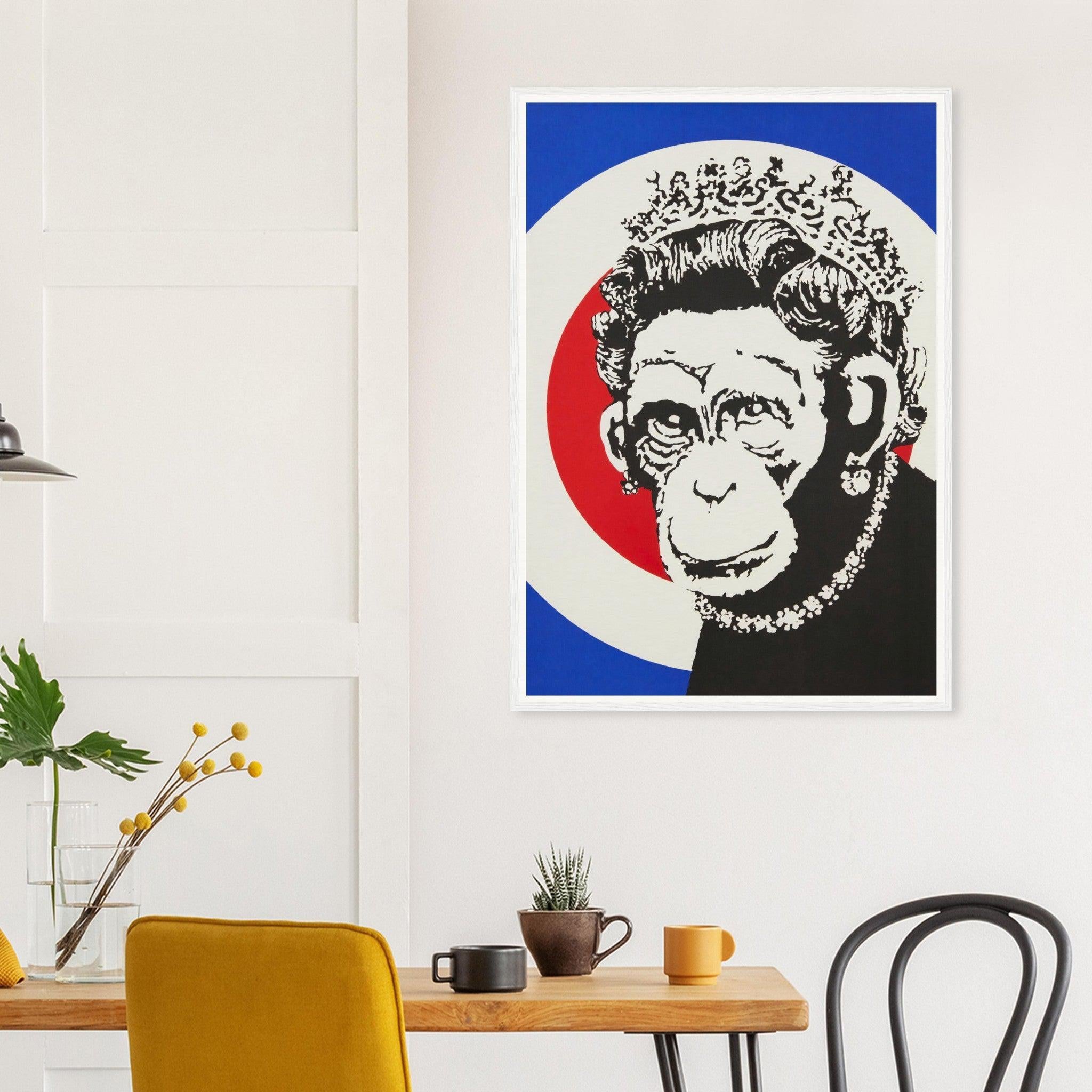 The Banksy Years - Monkey Queen バンクシー BANKSY Monkey Queen | AGYO Gallery