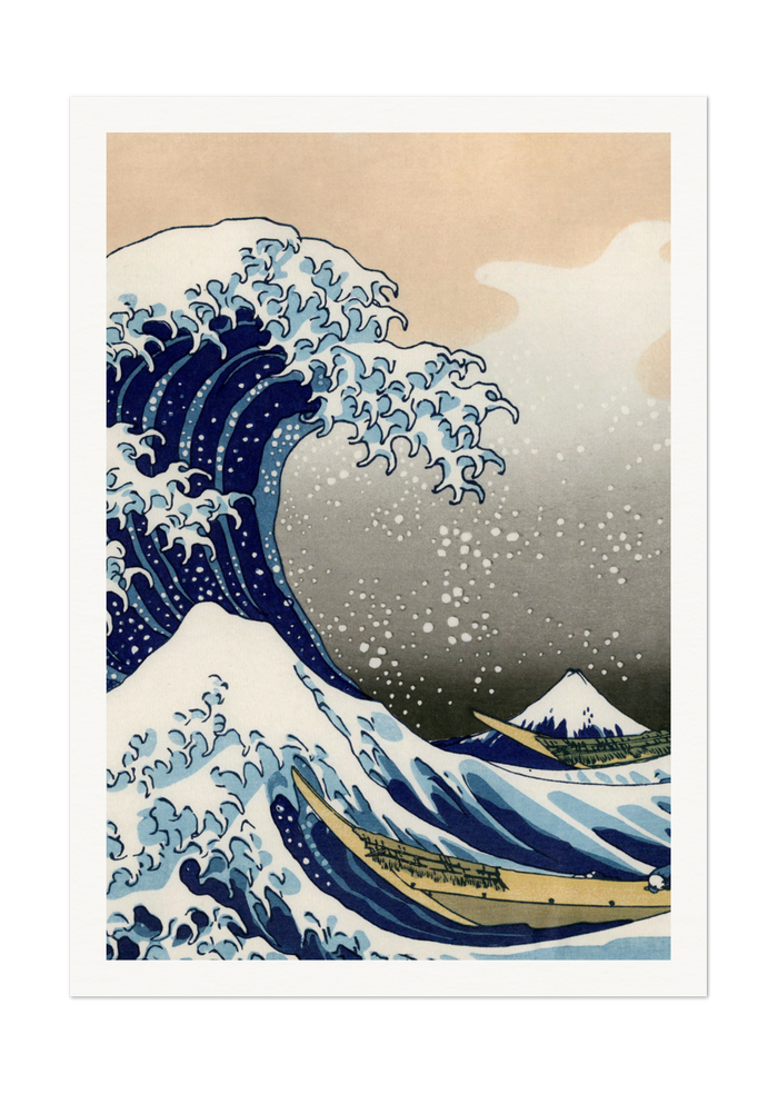 Katsushika Hokusai The Great Wave off Kanagawa