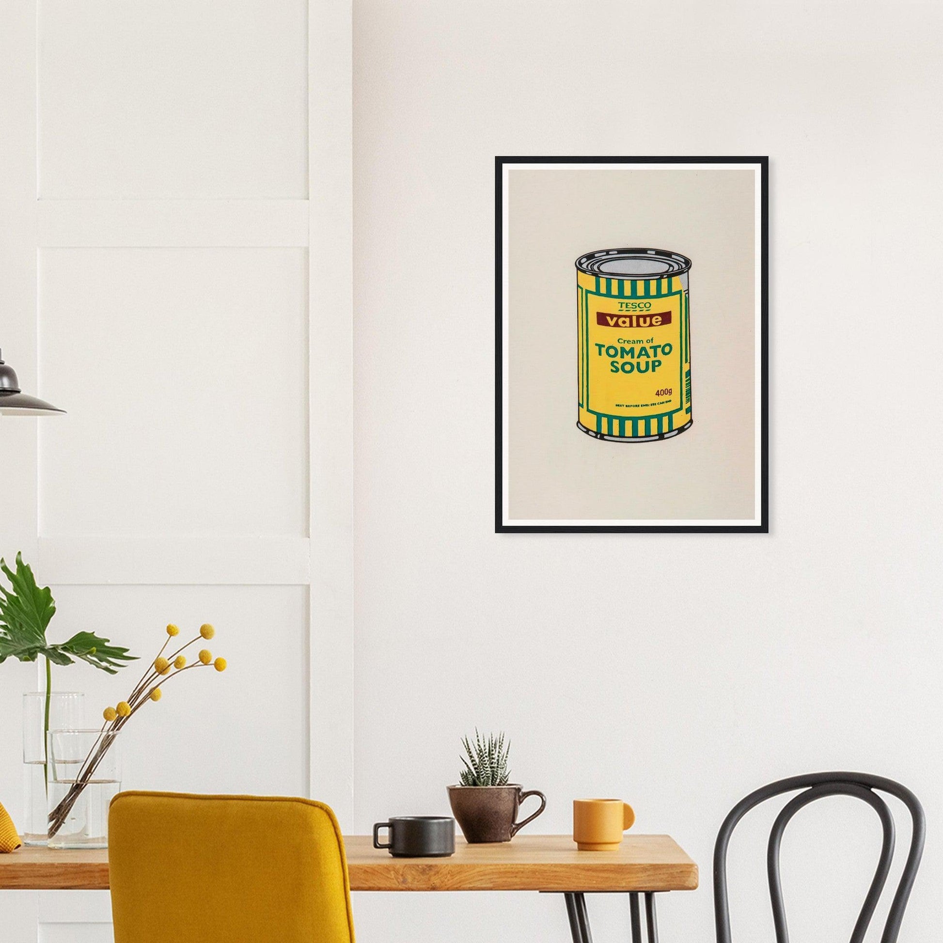 Banksy Soup Can Yellow Emerald Brown, 2006 - Galrie