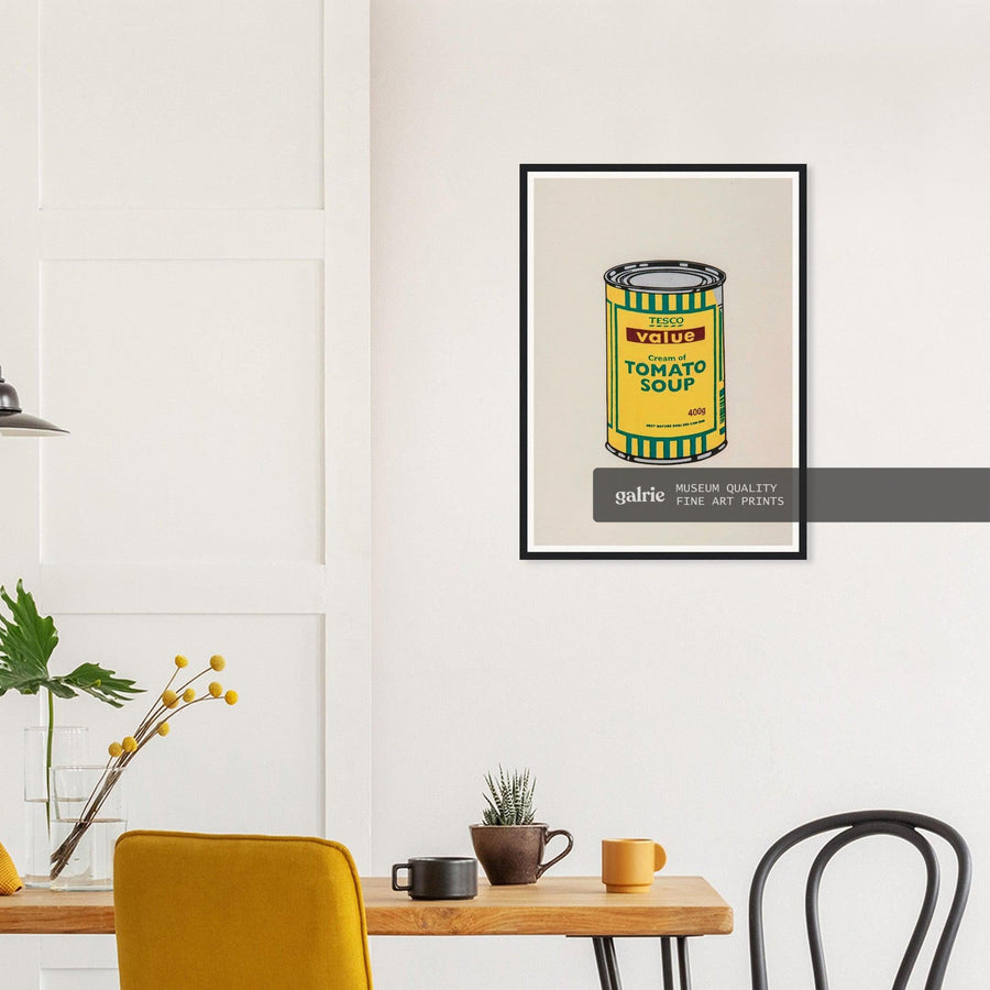 Banksy Soup Can Yellow Emerald Brown, 2006 - Galrie