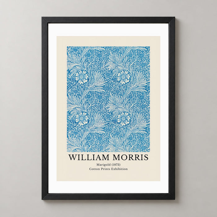 William Morris - Cotton Prints Exhibition, Marigold (1873)