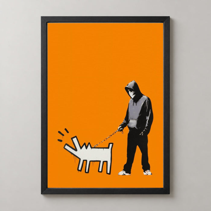 Banksy Choose Your Weapon (Dark Orange), 2010