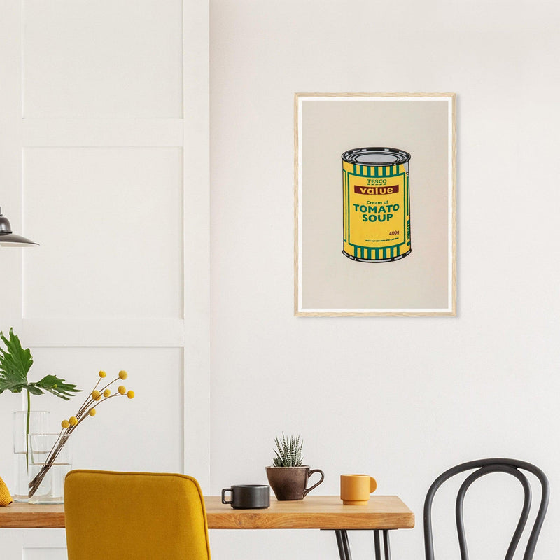 Banksy Soup Can Yellow Emerald Brown, 2006 - Galrie