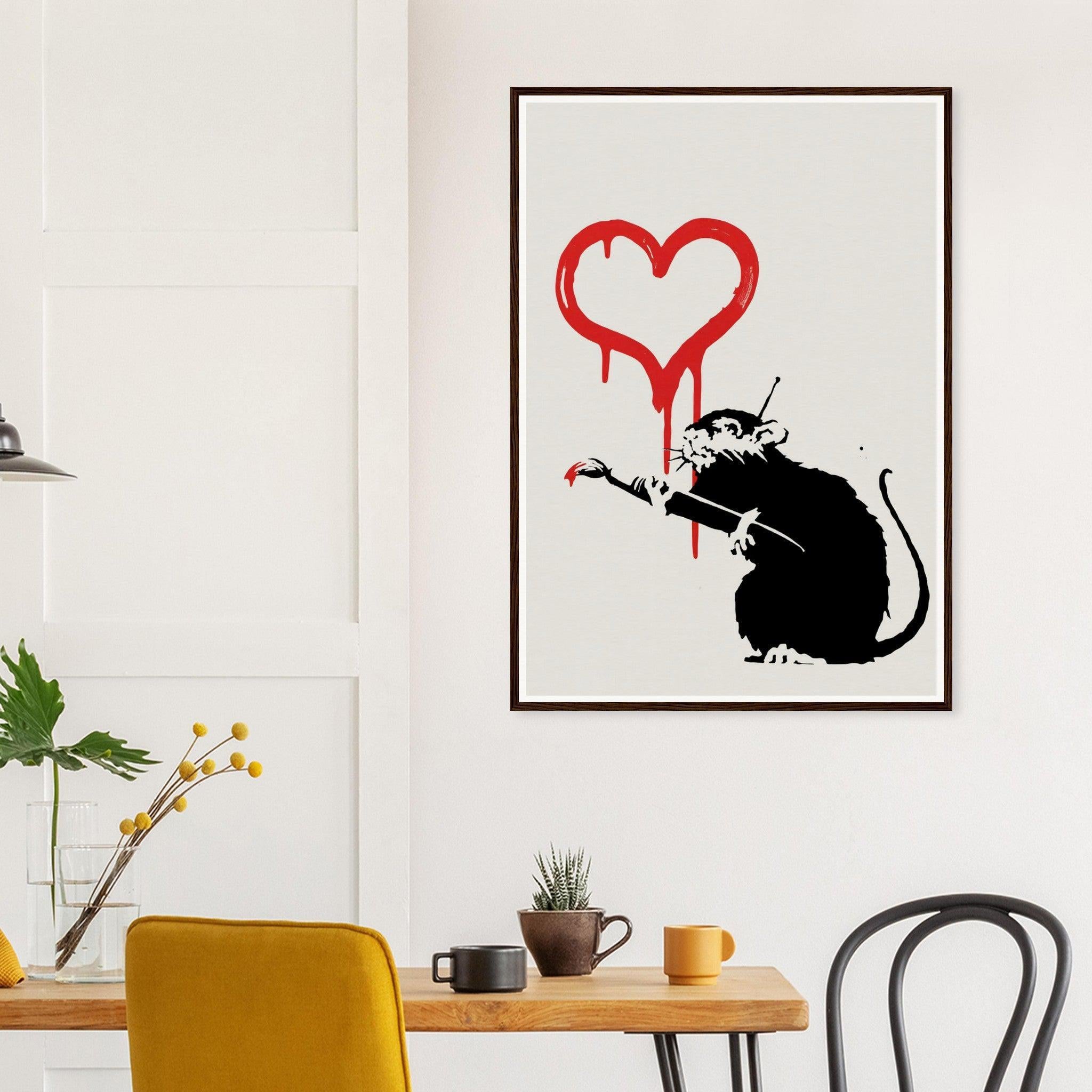 Banksy Love Rat, 2004 - Galrie