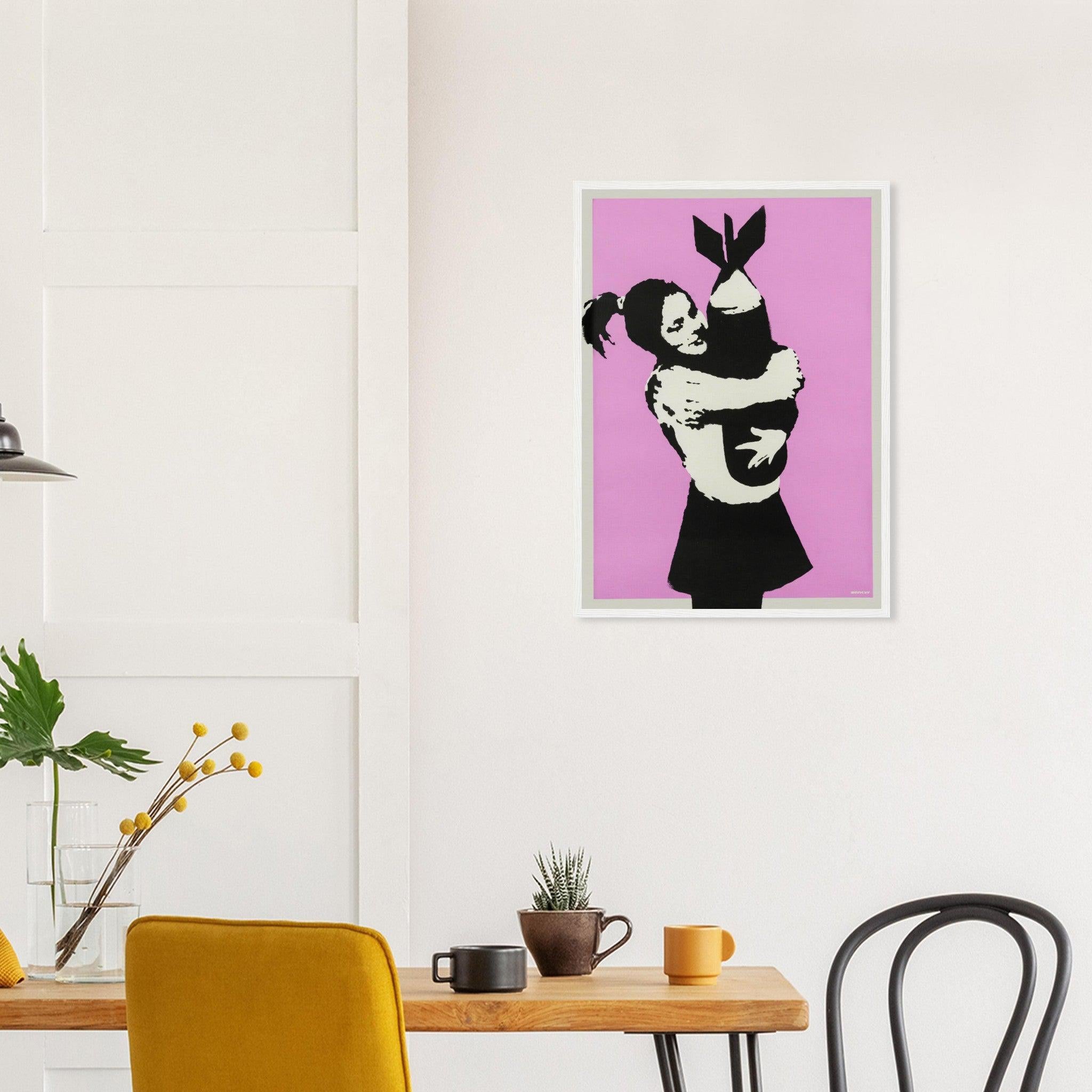 Banksy Bomb Hugger, 2003