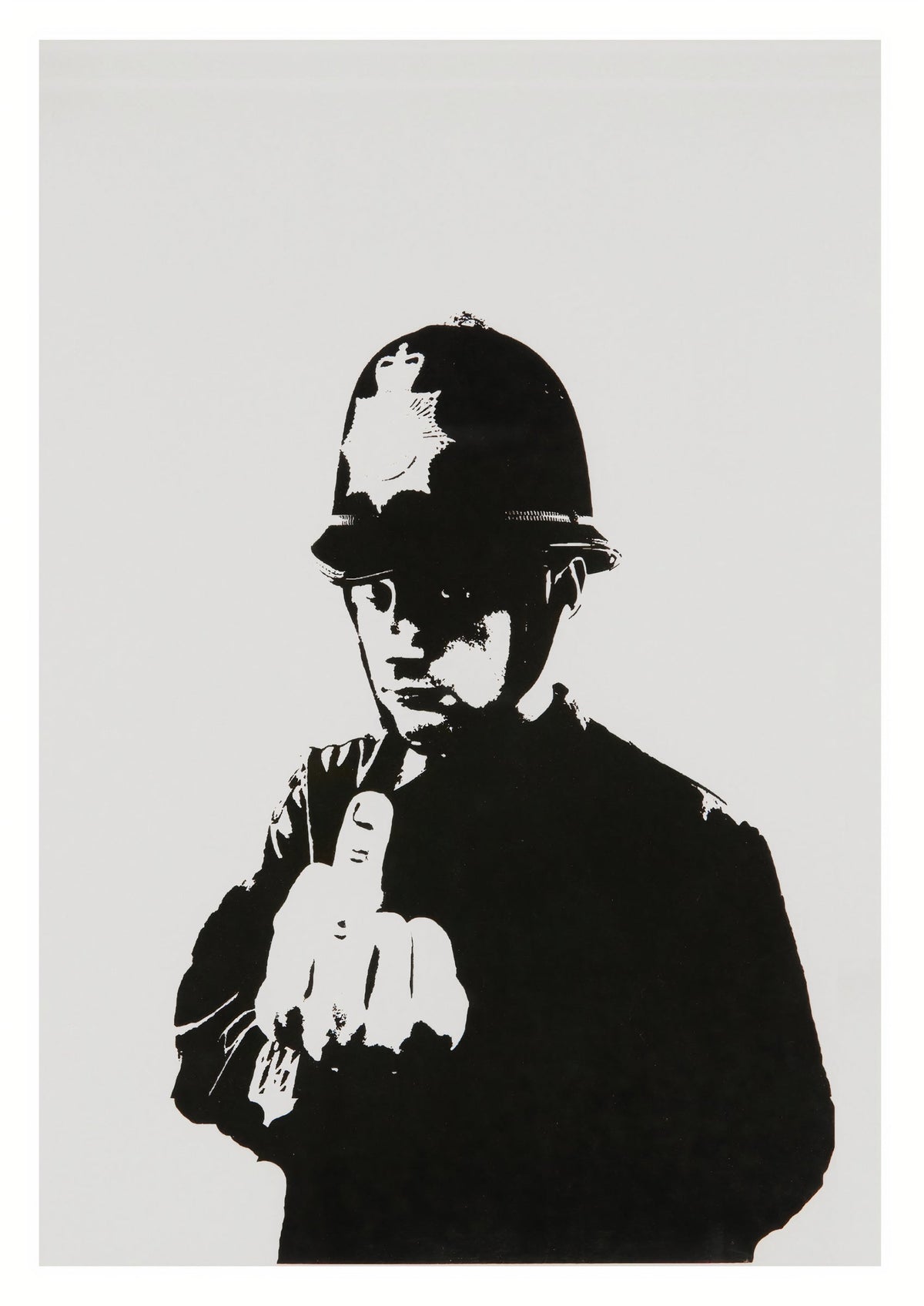 Banksy Rude Copper, 2002 — poster only, complete unframed artwork