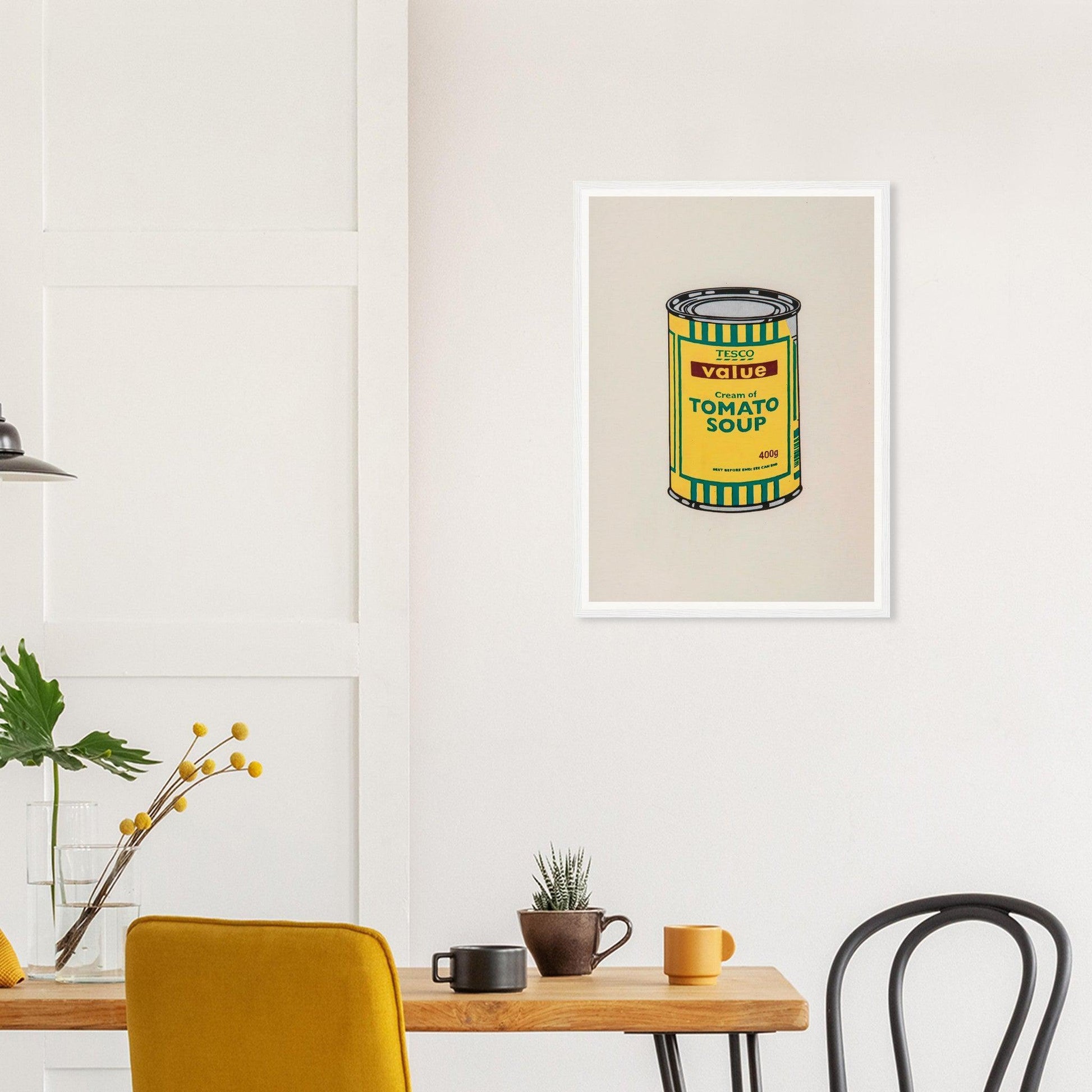 Banksy Soup Can Yellow Emerald Brown, 2006 - Galrie