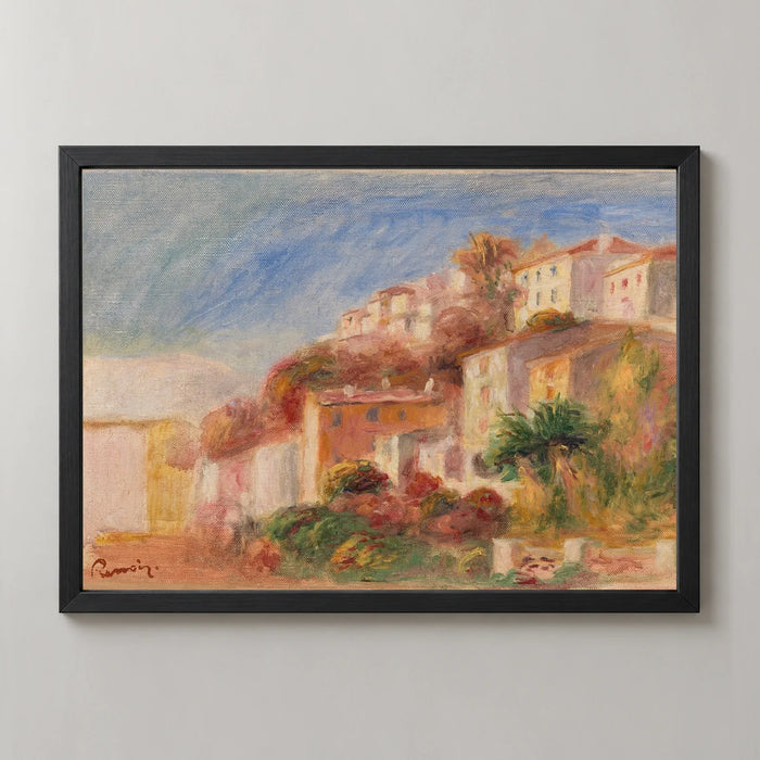Cagnes — View from a Garden Art Print