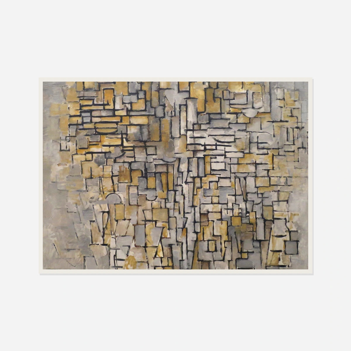 Tableau No. 2 — front view in a white frame