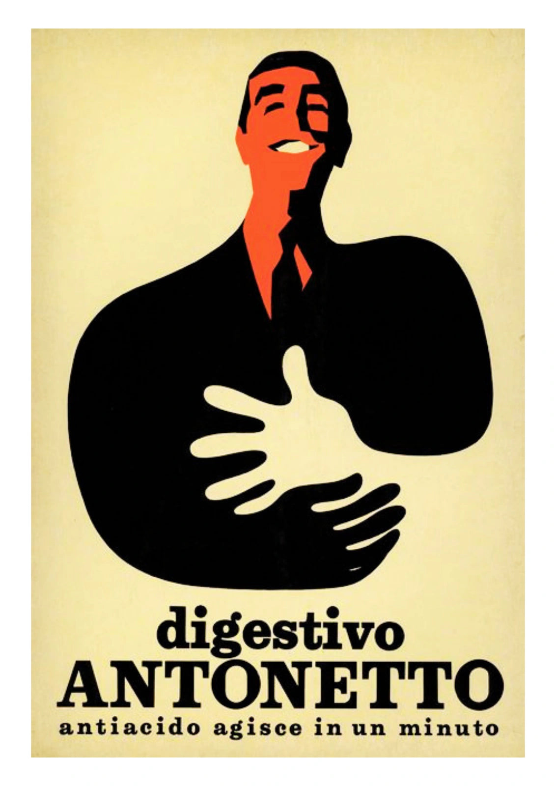 Digestivo Antonetto Figure Poster — complete artwork