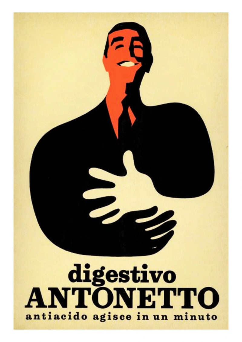 Digestivo Antonetto Figure Poster — complete artwork