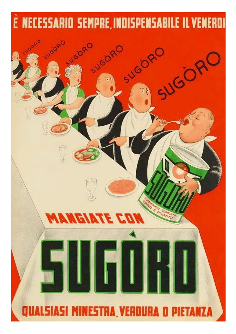 Sugoro Soup Dining Poster — poster only, complete unframed artwork