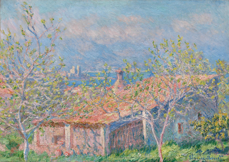 Gardener’s House at Antibes — borderless A-series artwork