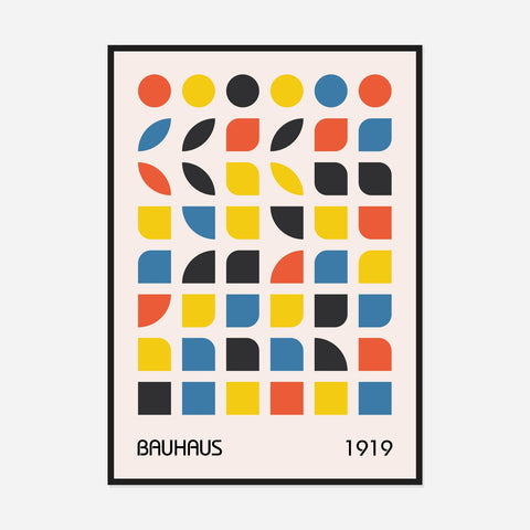 Geometric Colour Study Art Print