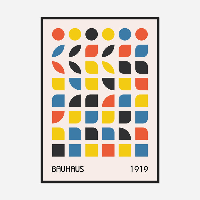 Geometric Colour Study Art Print