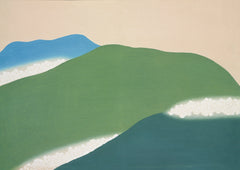 Green Mountains — borderless A-series artwork