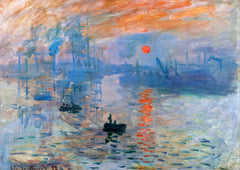 Impression, Sunrise — borderless A-series artwork