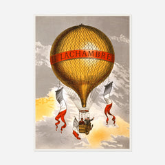Lachambre Balloon — front view in a white frame