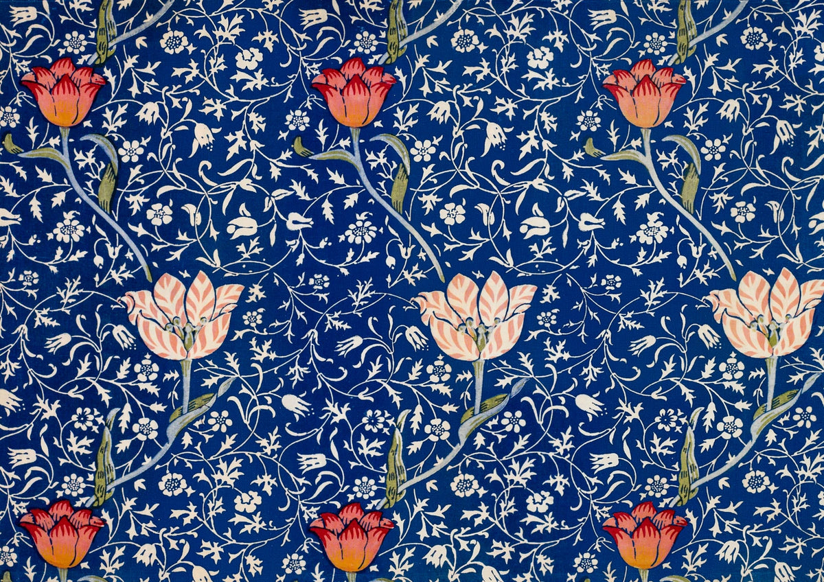Medway Floral Pattern — borderless A-series artwork