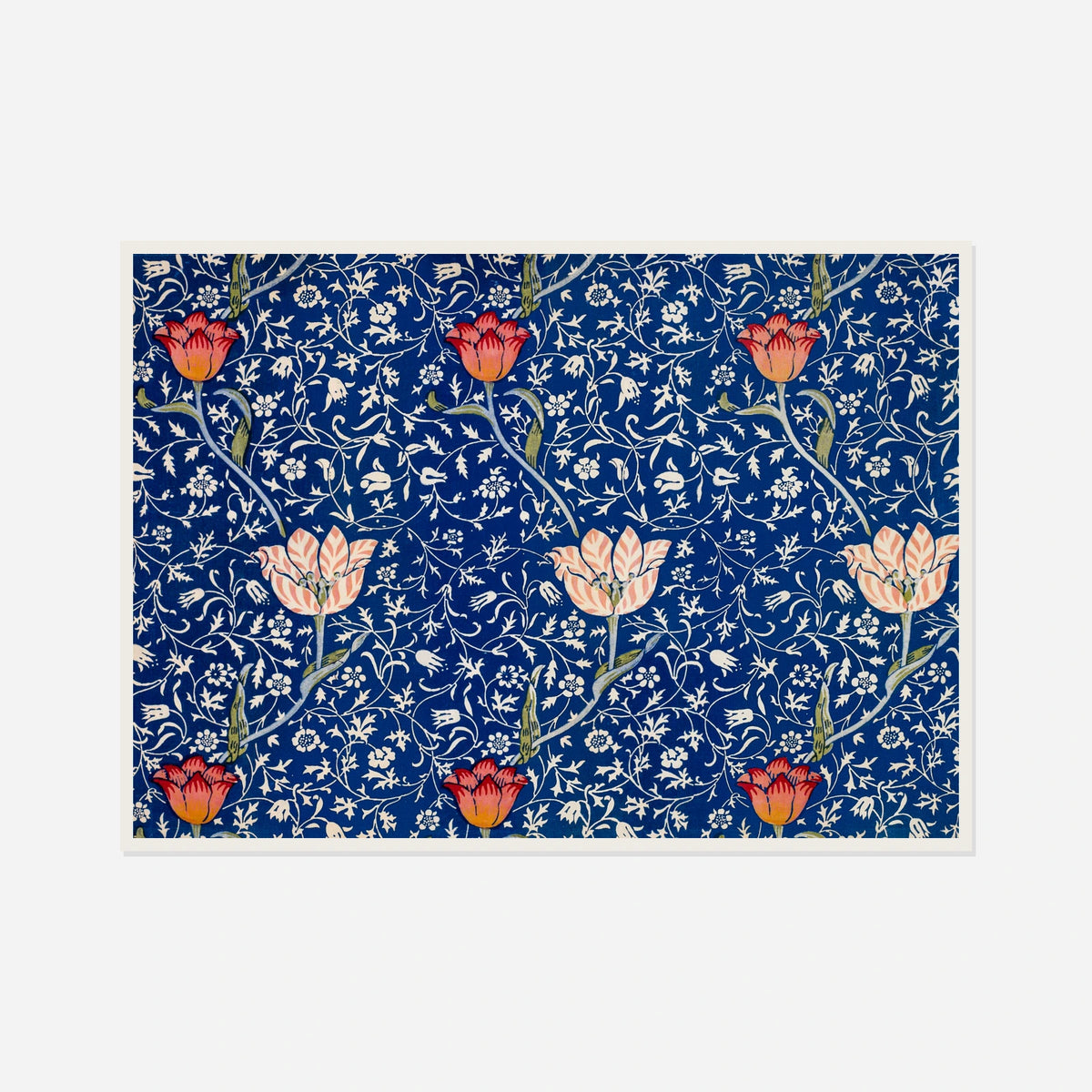 Medway Floral Pattern — front view in a white frame