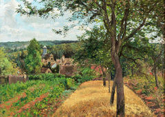 Orchards at Louveciennes — borderless A-series artwork