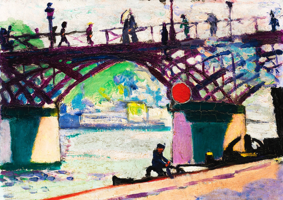Pont des Arts — borderless A-series artwork
