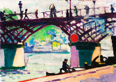 Pont des Arts — borderless A-series artwork