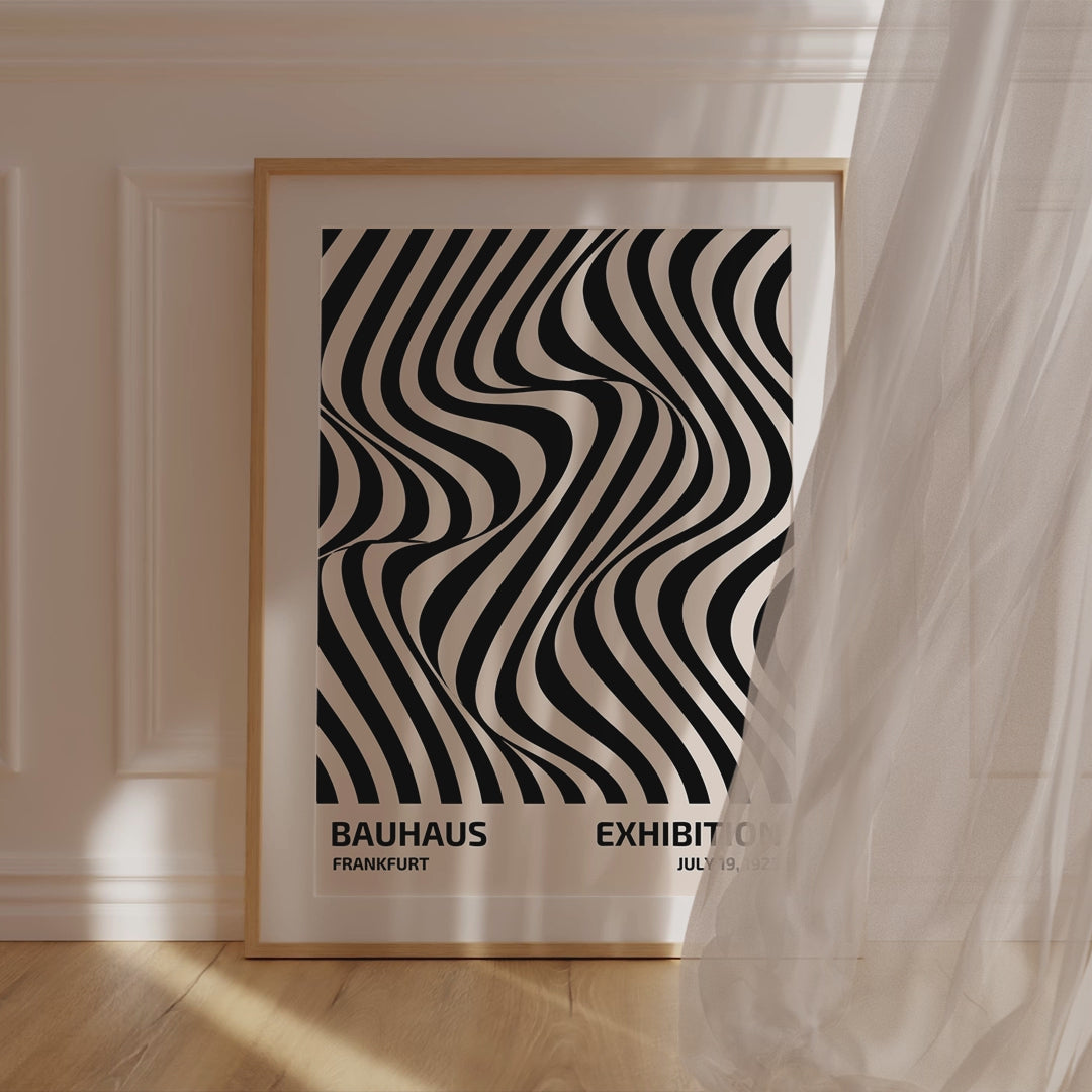 Bauhaus Exhibition Poster - 1923 Art Print