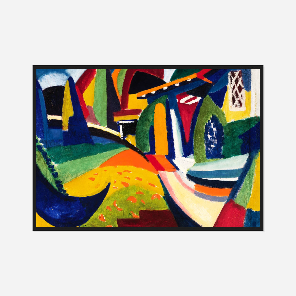 Scheherazade — front view in a black frame