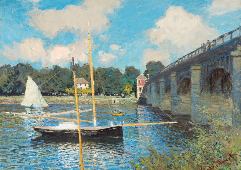 The Bridge at Argenteuil — borderless A-series artwork