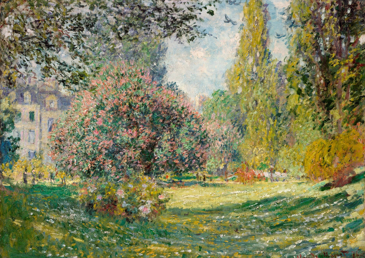 The Parc Monceau — borderless A-series artwork