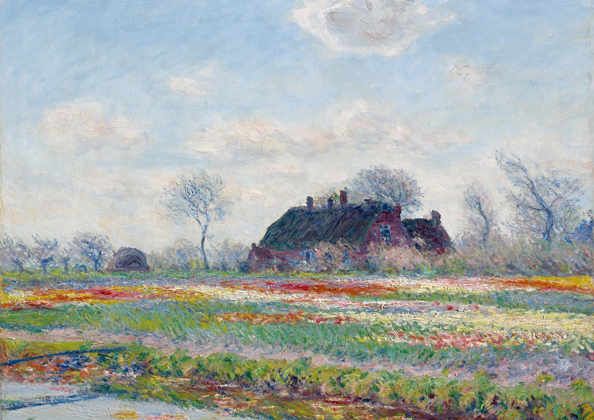 Tulip Fields at Sassenheim — borderless A-series artwork