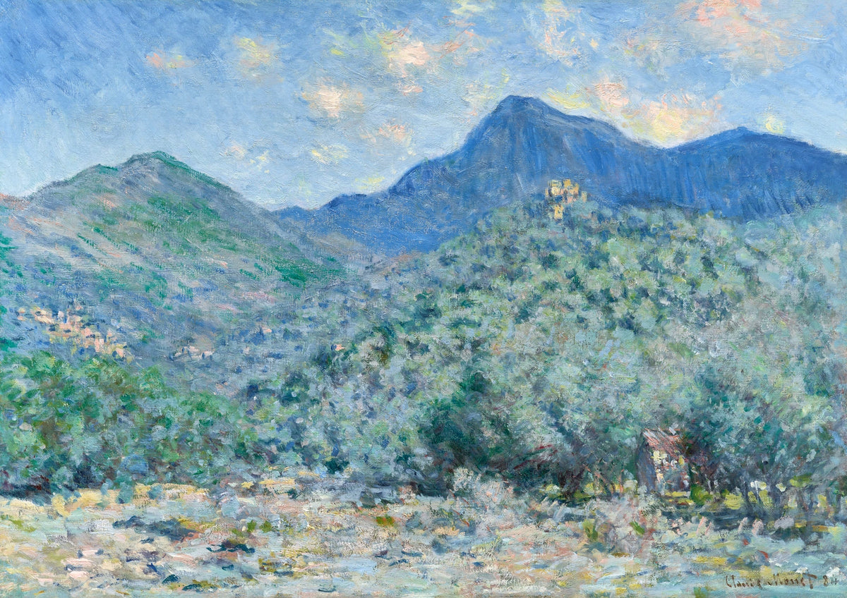 Valle Buona near Bordighera — borderless A-series artwork