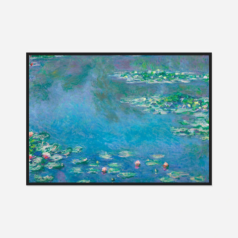 Water Lilies — Reflections Art Print by Claude Monet