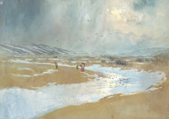 Winter Landscape — borderless A-series artwork